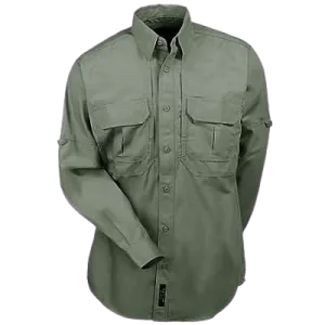 5-11 Men&#39;s Tactical 72157-182 L/S Shirt Od Green Shirt