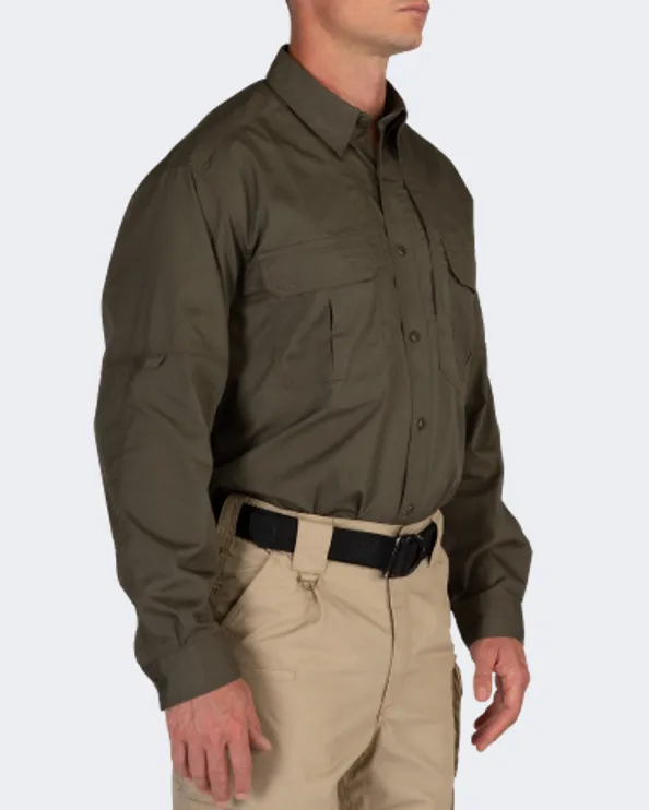 5-11 Taclite Pro L/S Shirt Khaki Men Tactical Longsleeve Khaki 72175-186