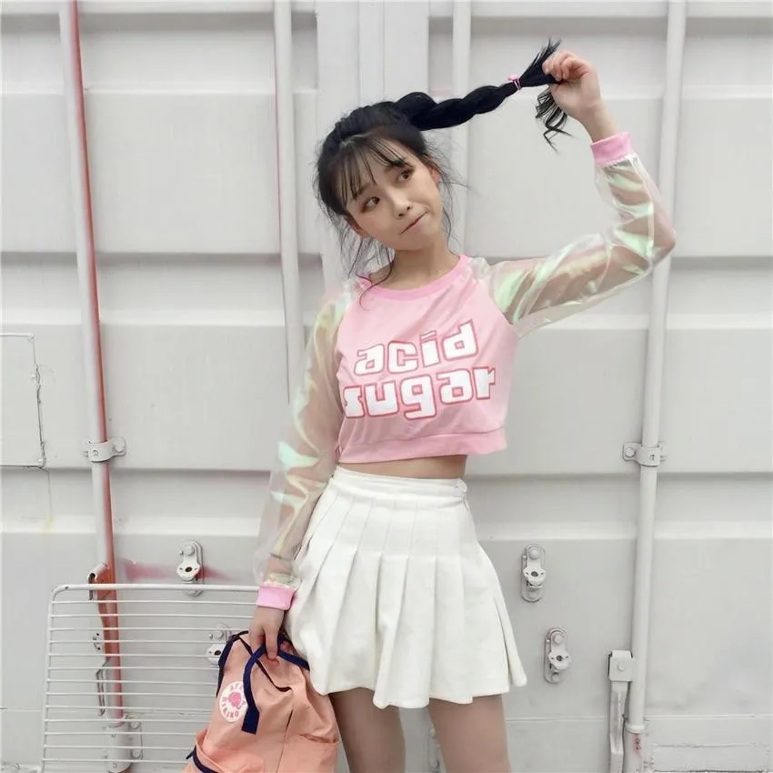 Acid Sugar Crop Top