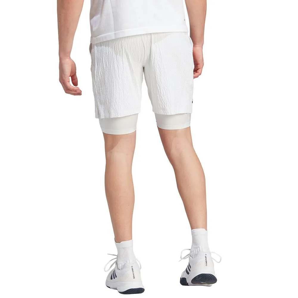 adidas Men's Pro 2N1 Short - White