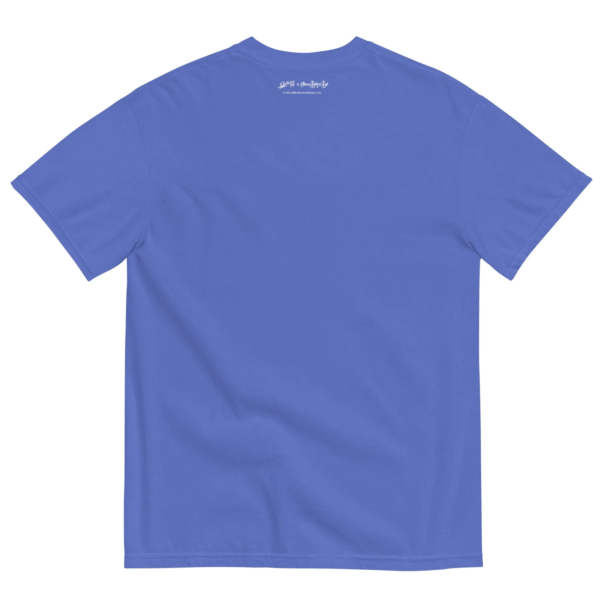 Allman Brothers Band | 100% Cotton Pigment Dye | Blue Sky