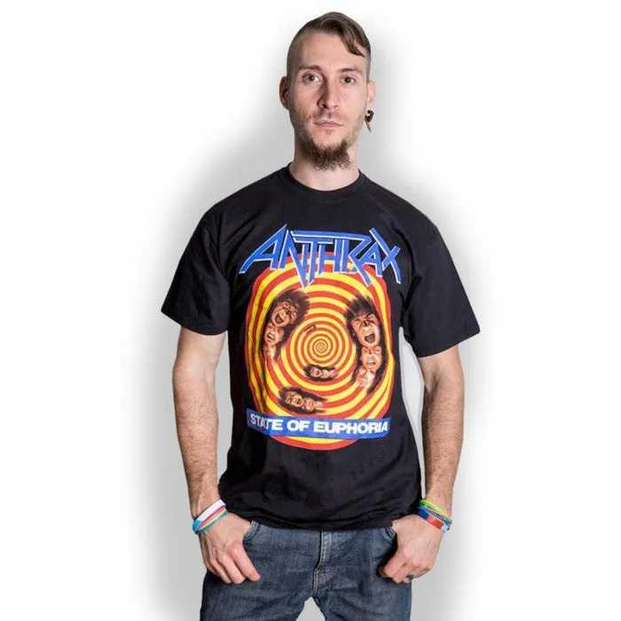 Anthrax Unisex Adult State Of Euphoria T-Shirt