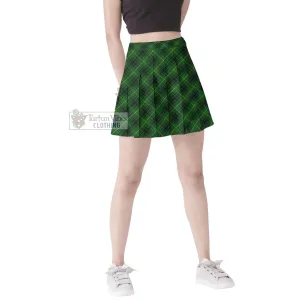 Arthur Tartan Women's Plated Mini Skirt