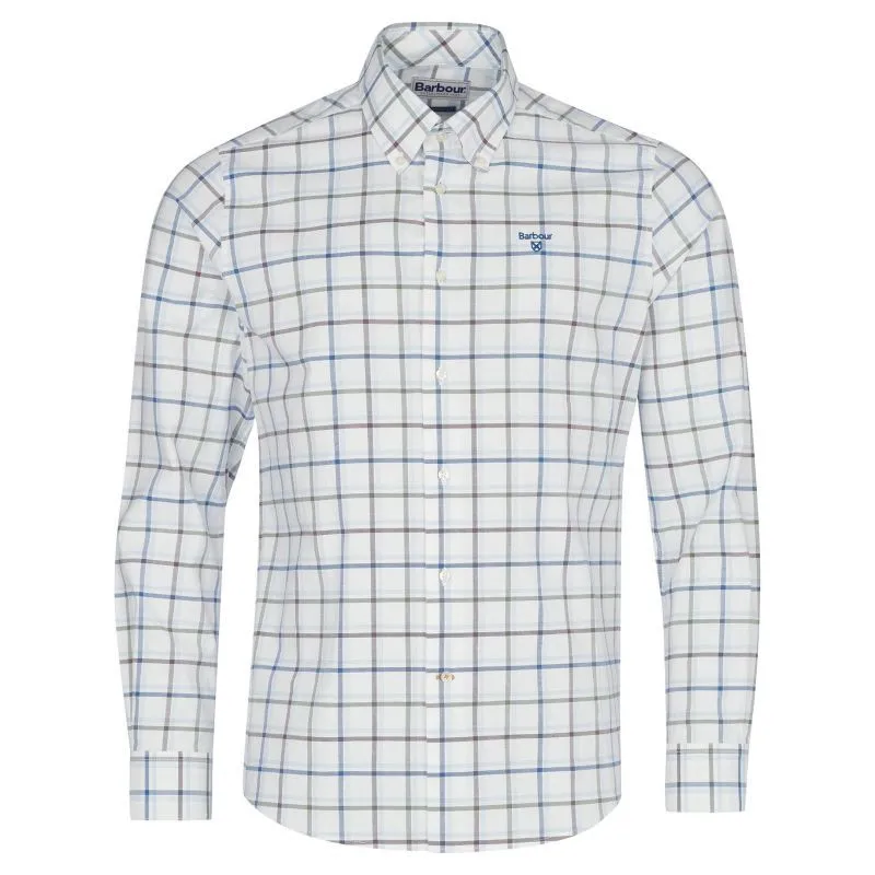 Barbour Crantock Tailored Fit Mens Shirt - Sky