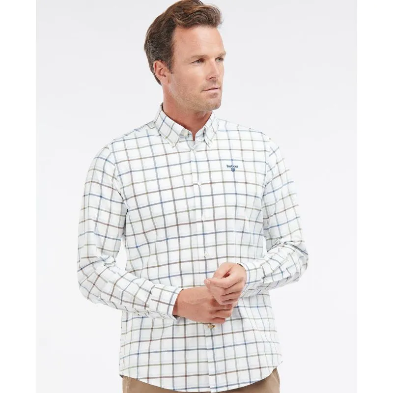 Barbour Crantock Tailored Fit Mens Shirt - Sky