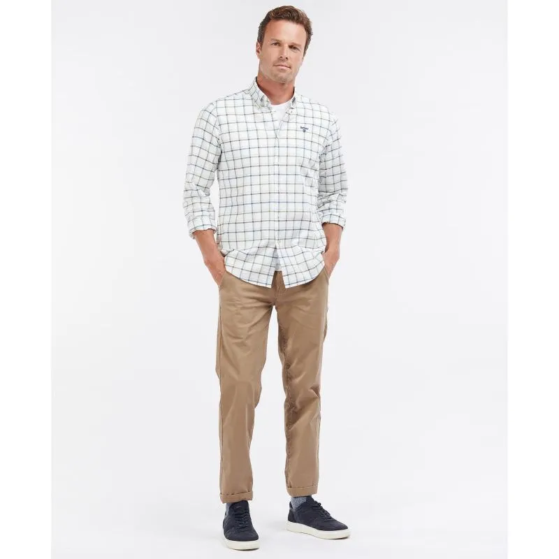 Barbour Crantock Tailored Fit Mens Shirt - Sky