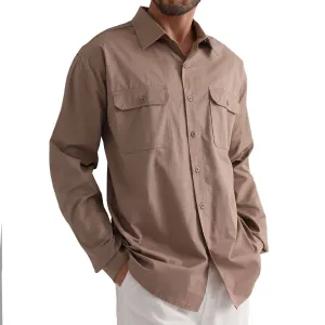 Big Bee Mens Work Shirts Lightweight Cotton, Traditional Workwear