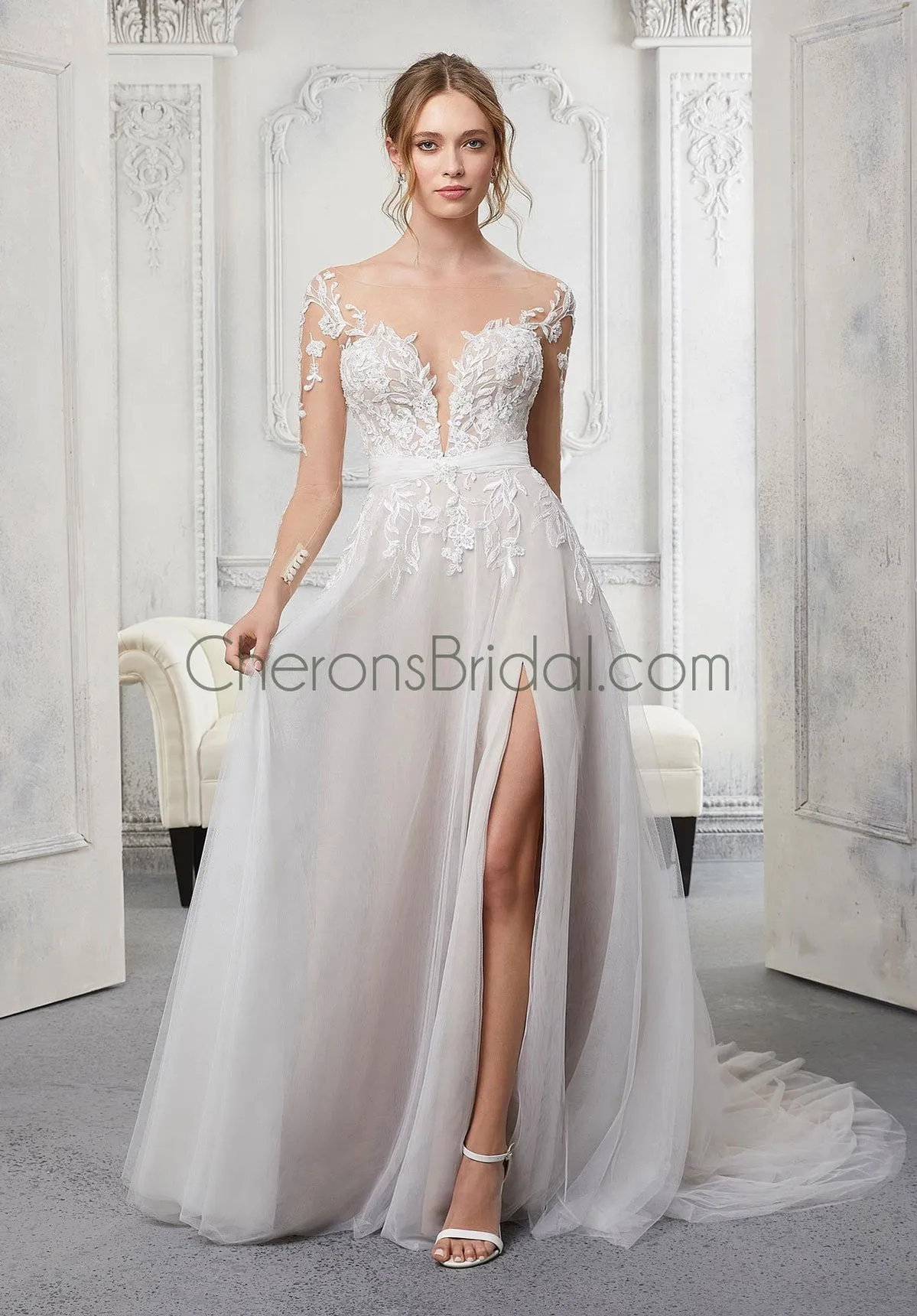 Blu - 5912 - Colleen - Cheron's Bridal, Wedding Gown