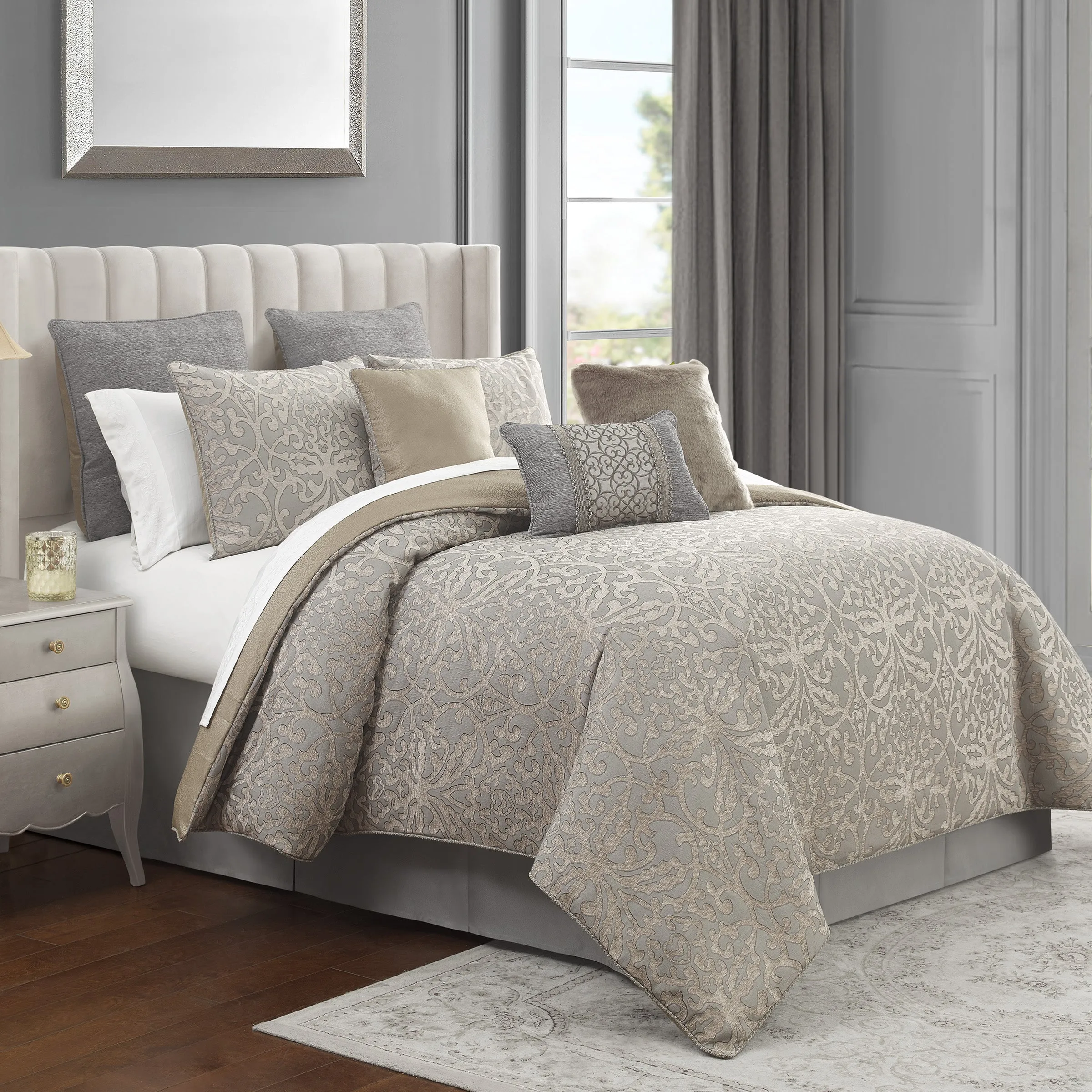 Carrick 6 Piece Comforter Set