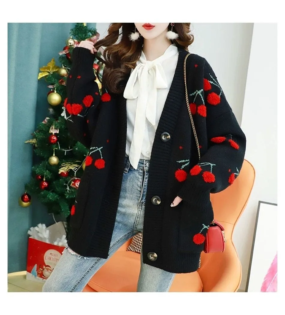 Cherry Cardigan