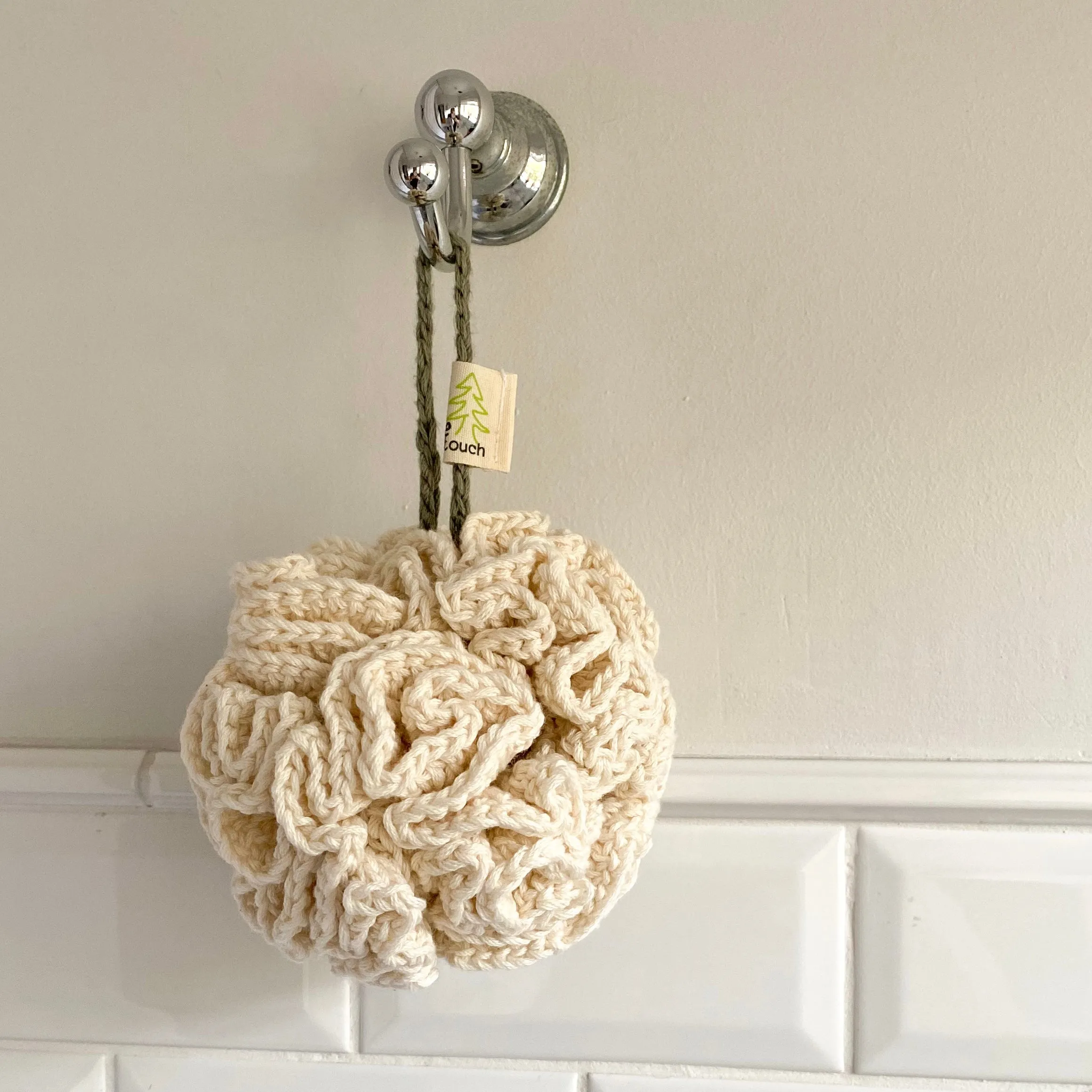 Crocheted Shower Buff