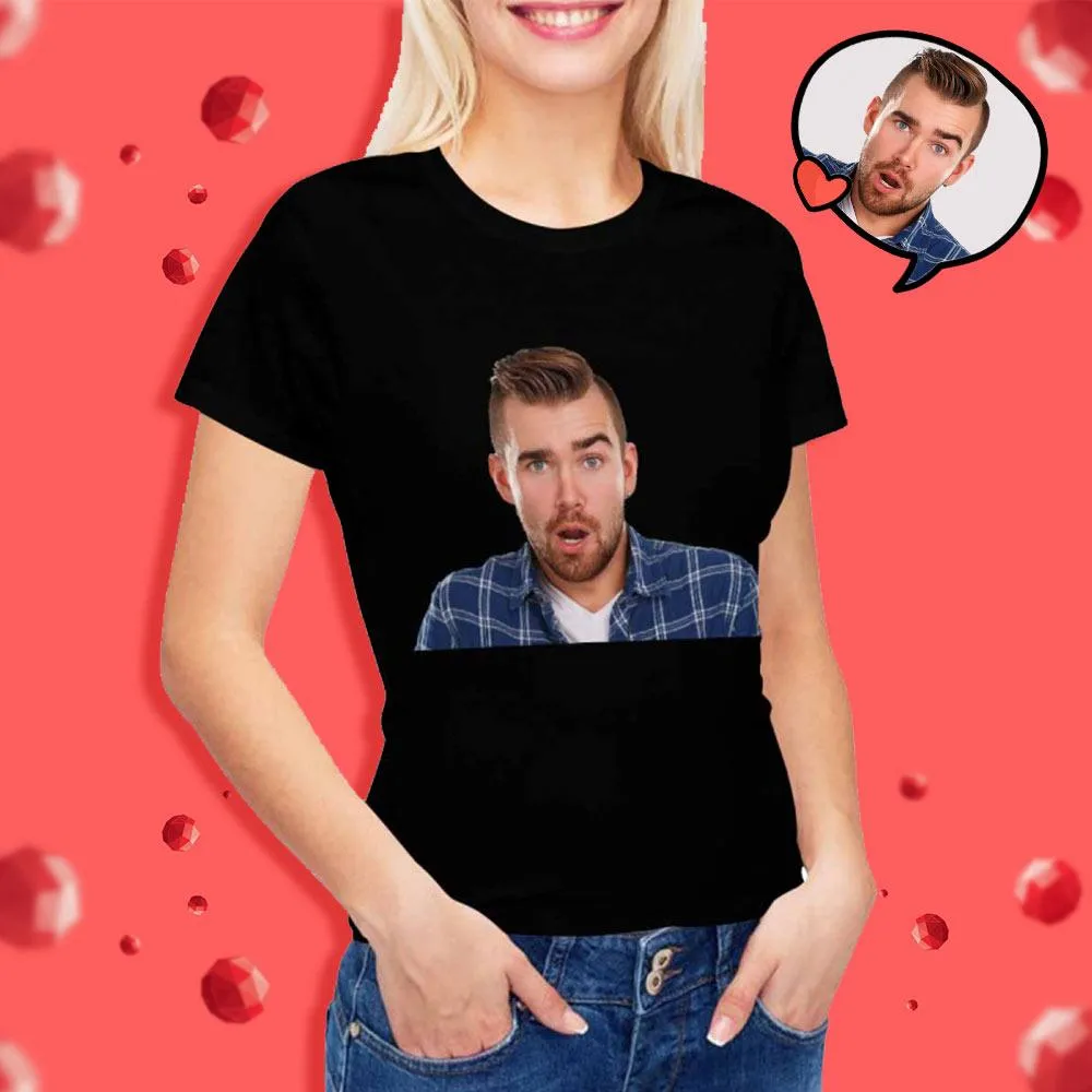 Custom Photo Funny Women's T-shirt