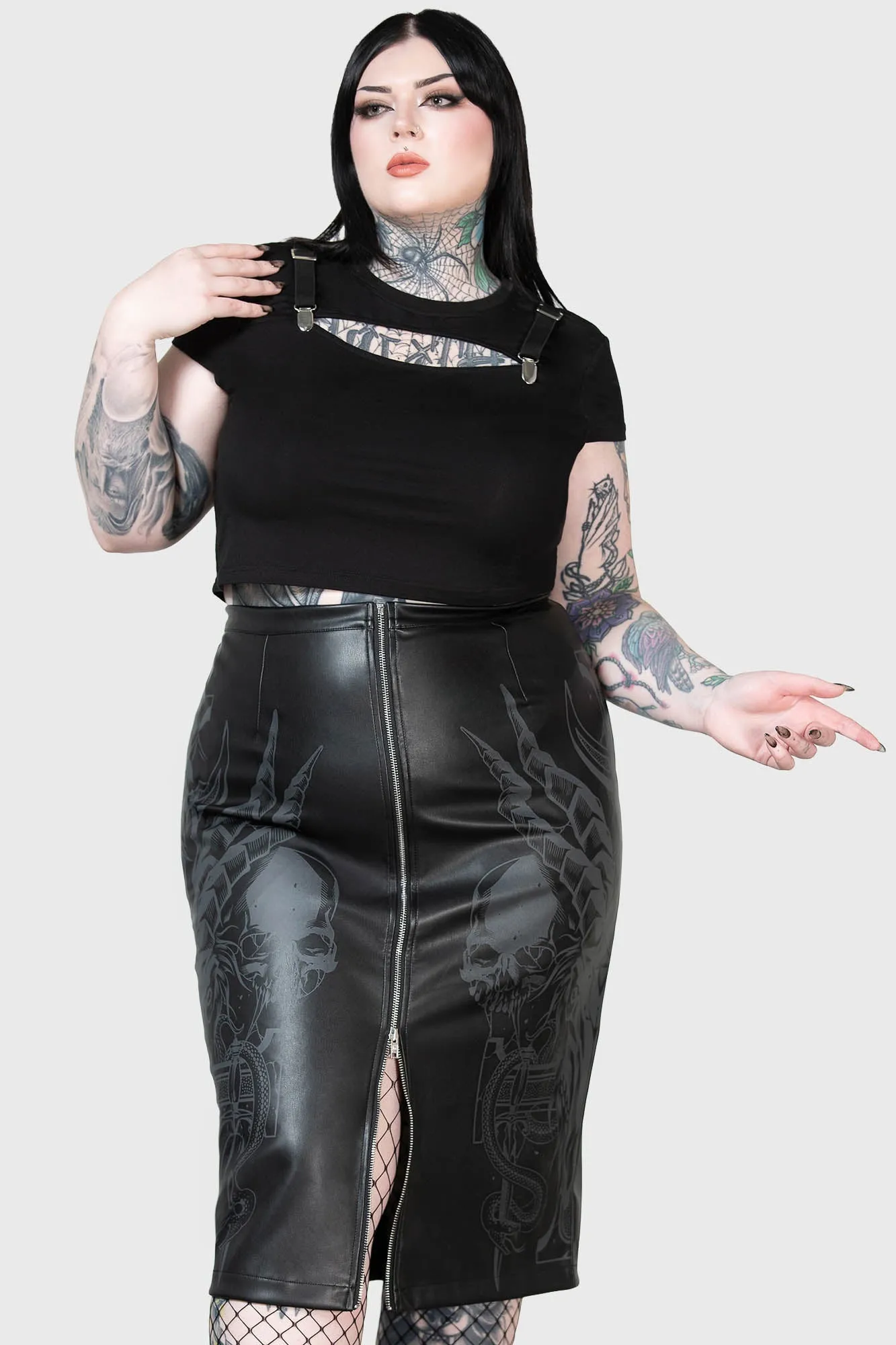 Darkest Myth Pencil Skirt