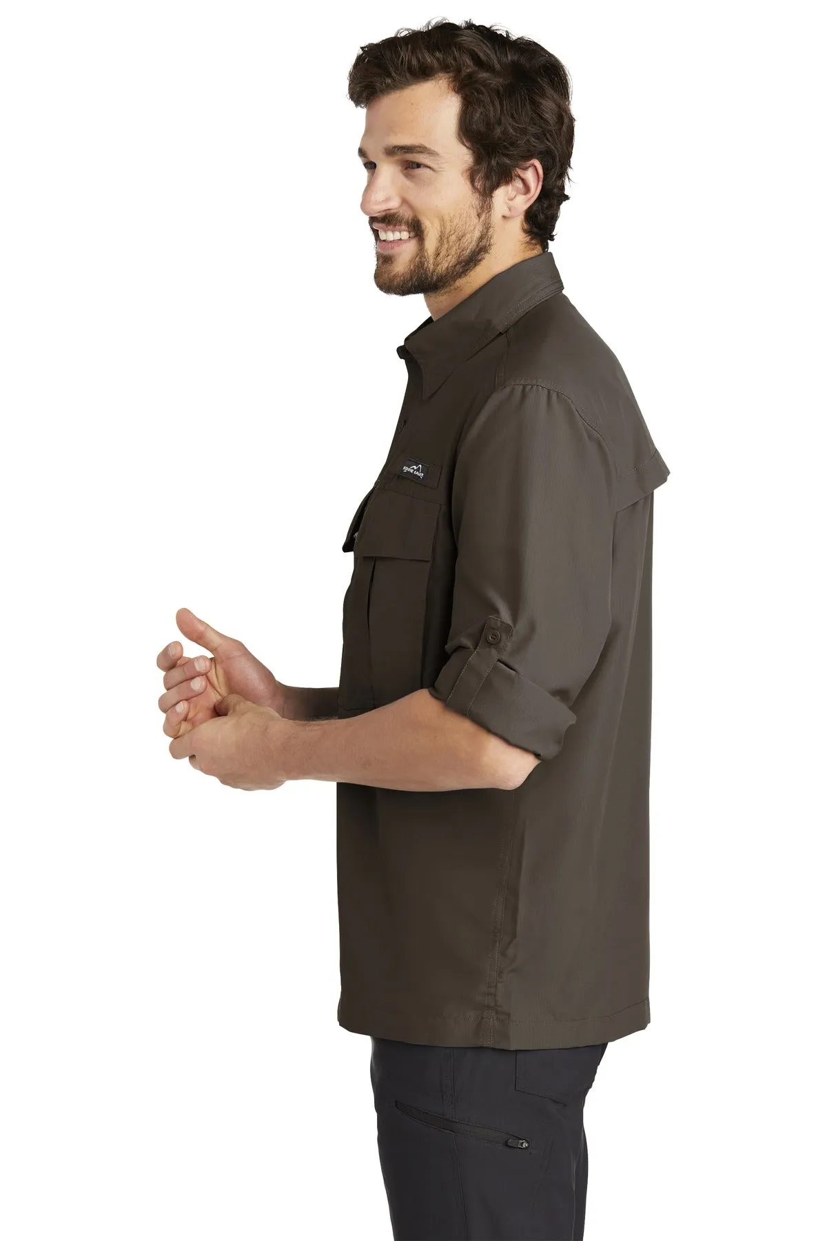 Eddie Bauer® - Long Sleeve Performance Fishing Shirt. EB600