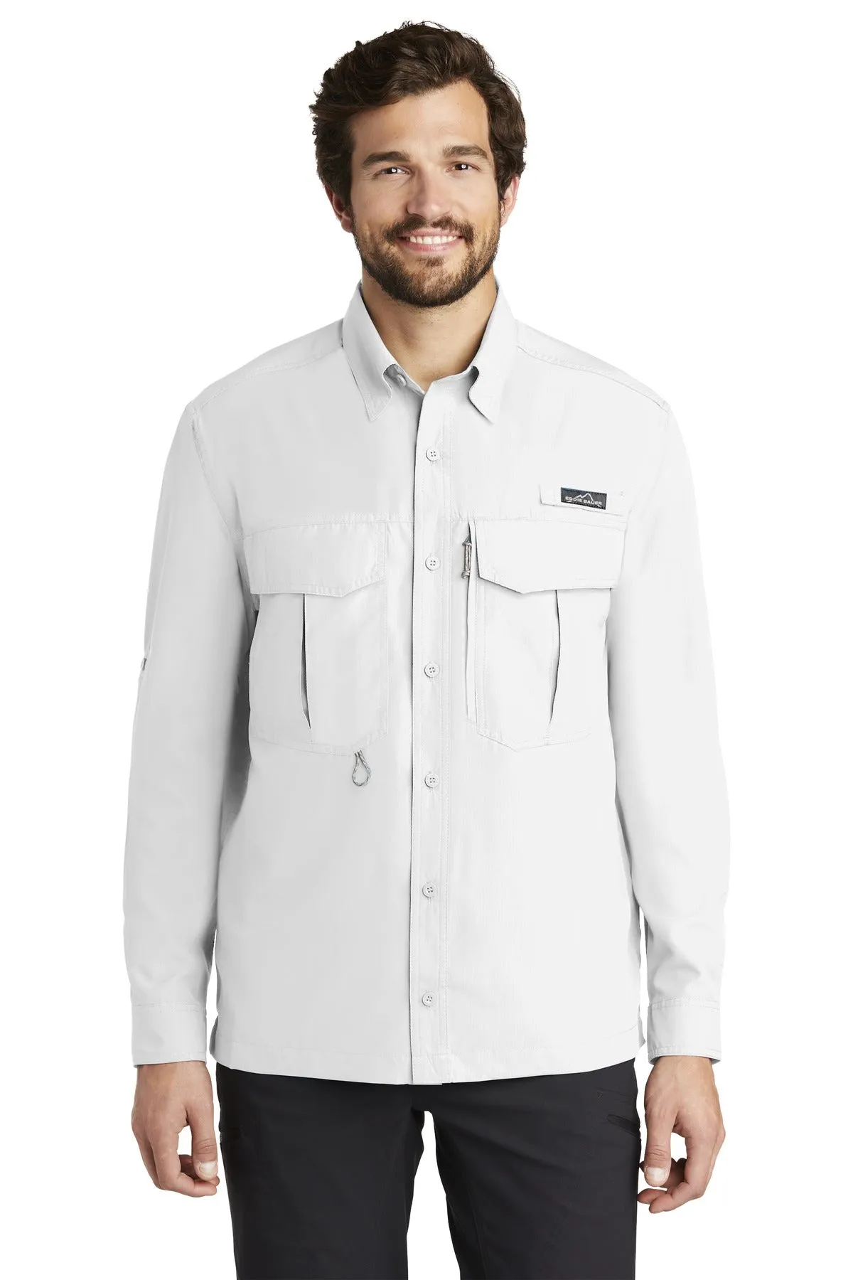 Eddie Bauer® - Long Sleeve Performance Fishing Shirt. EB600