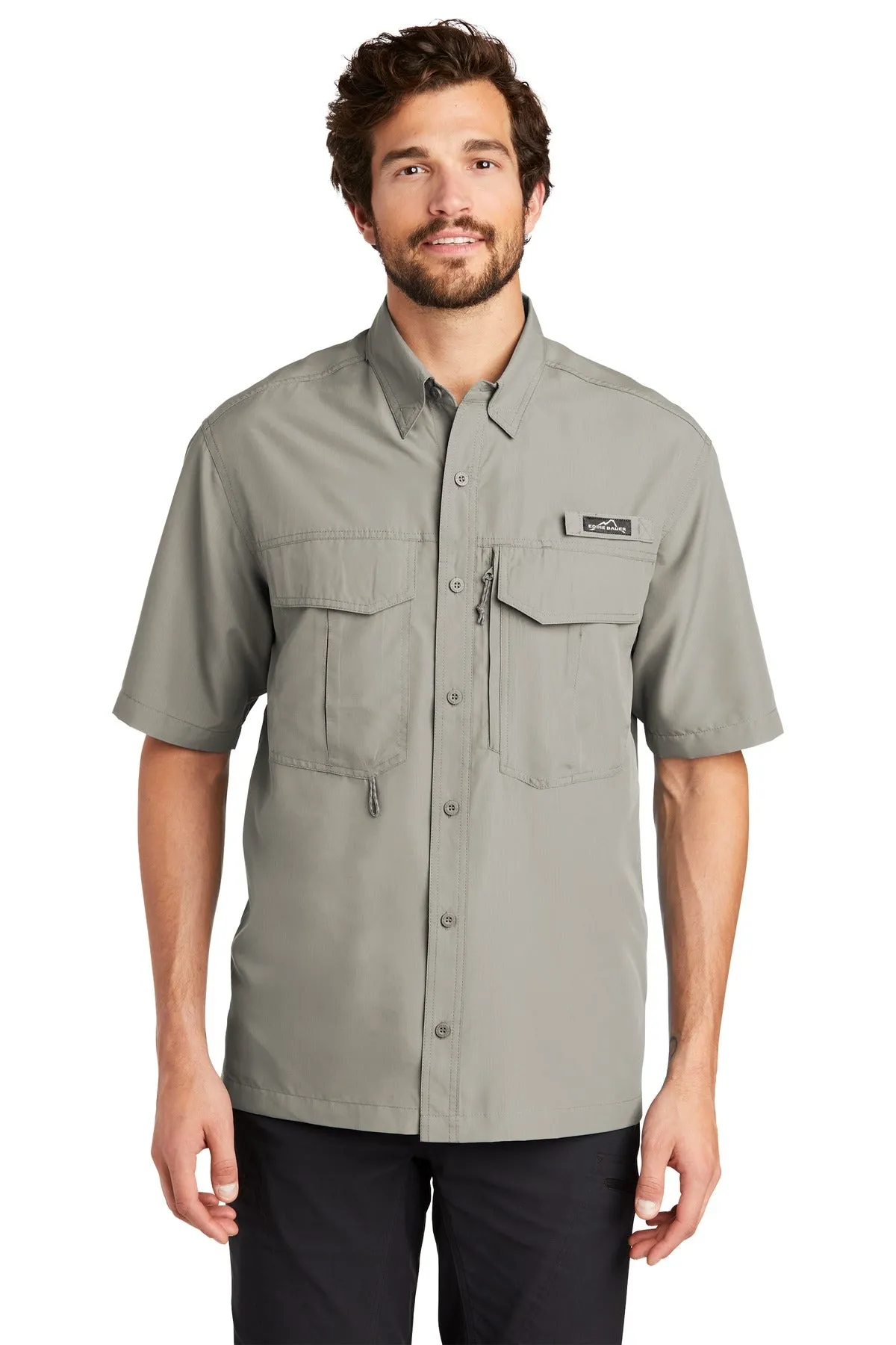 Eddie Bauer Men's Short Sleeve Performance Fishing Shirt. EB602