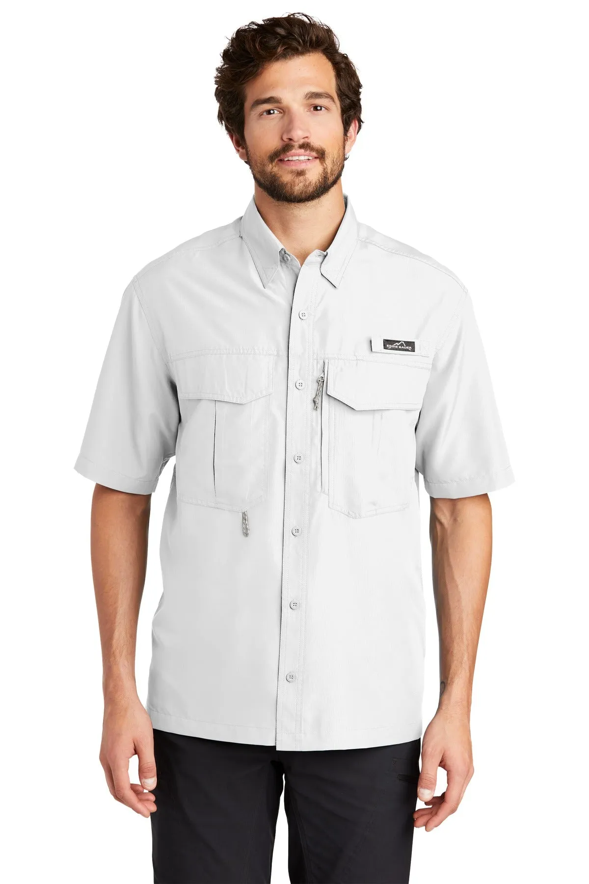 Eddie Bauer Men's Short Sleeve Performance Fishing Shirt. EB602