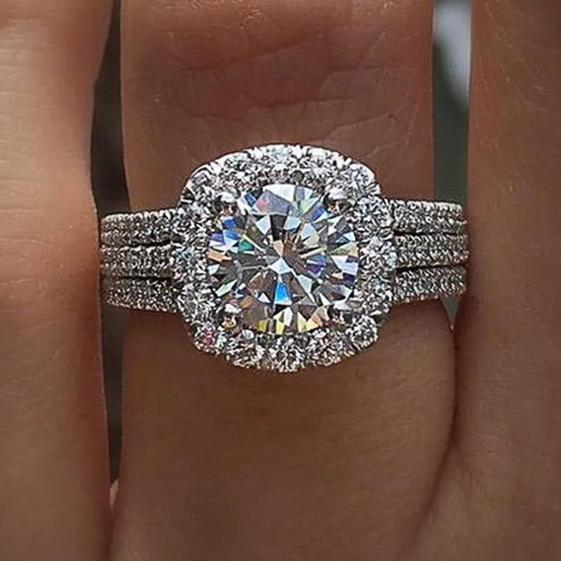 Eternal Sparkle Romance Sophisticated Ring