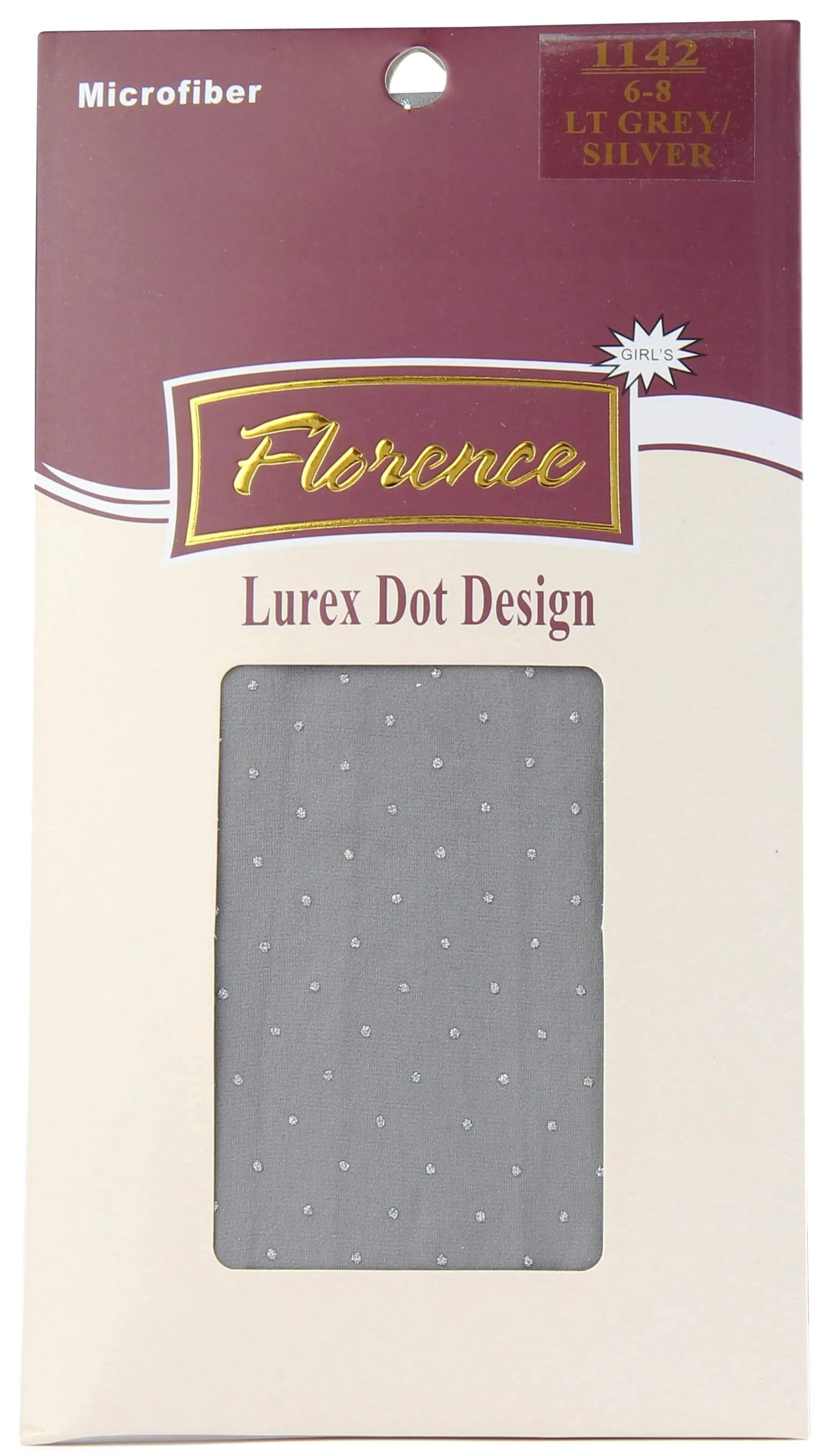 Florence Girls Lurex Dot Design Tights Style: 1142