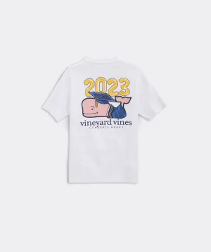 Graduation Whale Pocket Tee