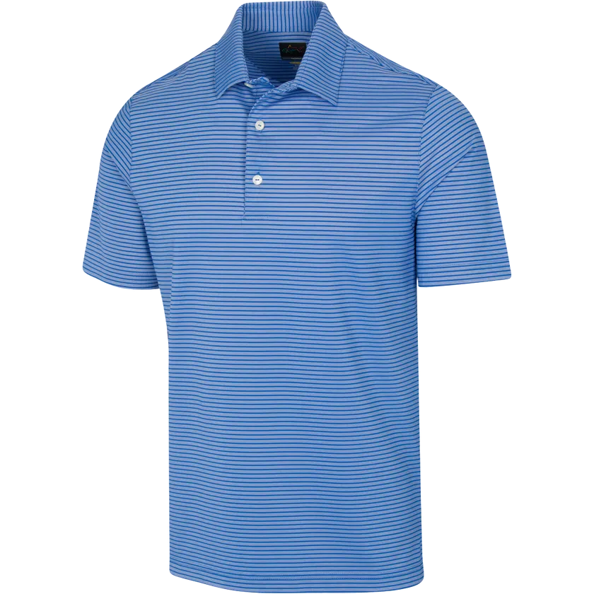 Greg Norman Men's Classic Stripe Polo T-Shirt (US Size)