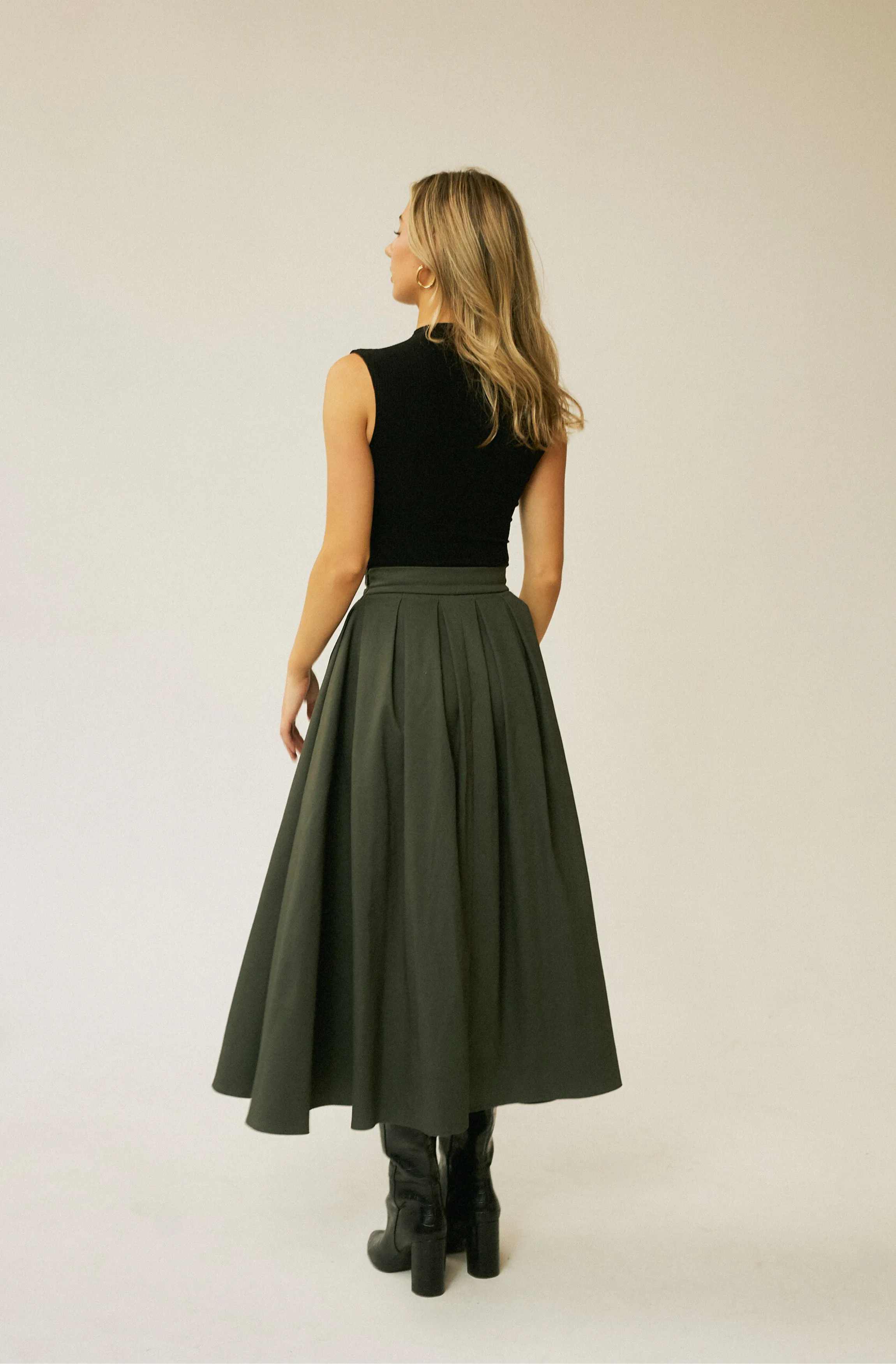 Harlow Pleated Skirt