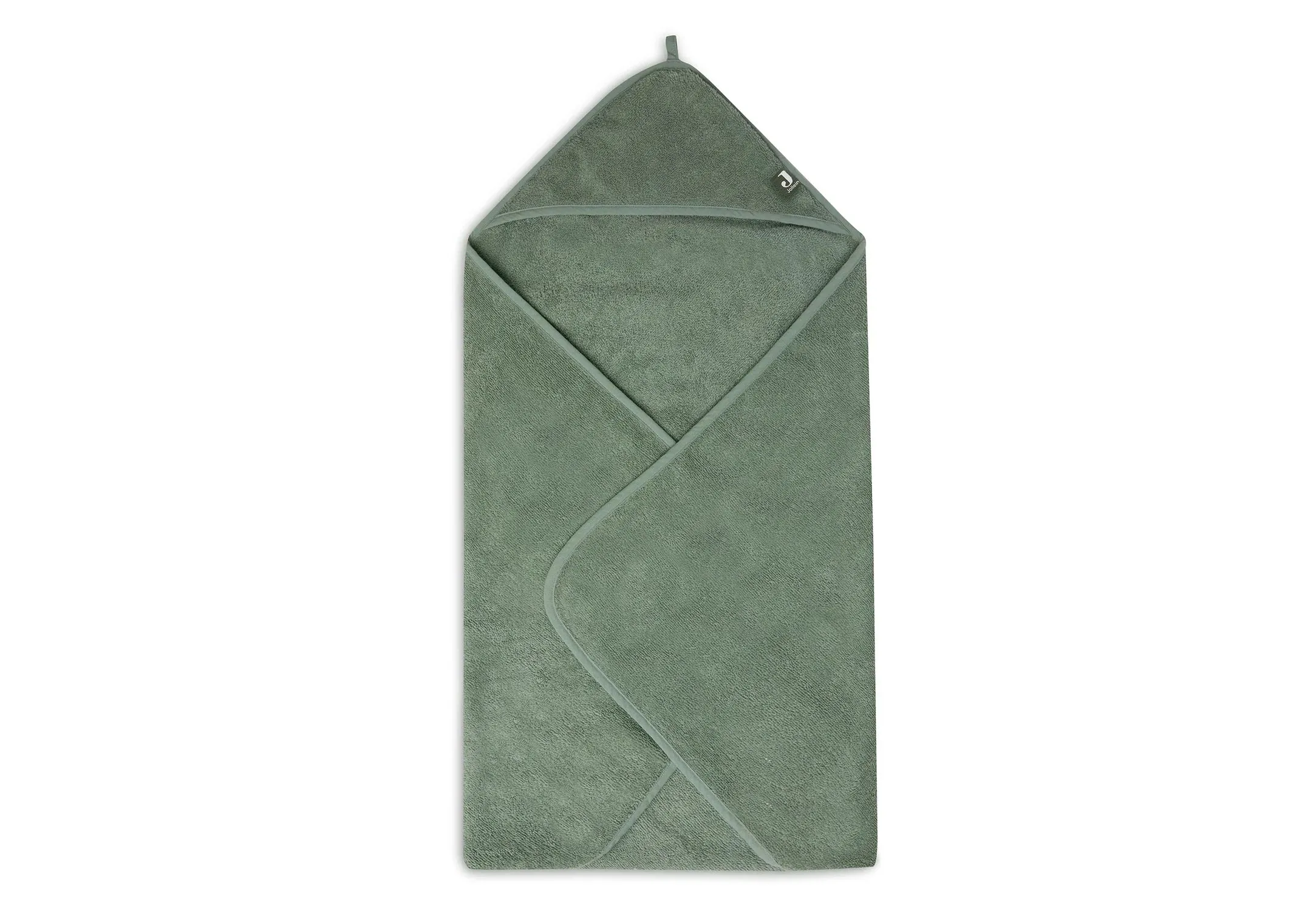 Hooded Bath Towel Cape Terry - Ash Green