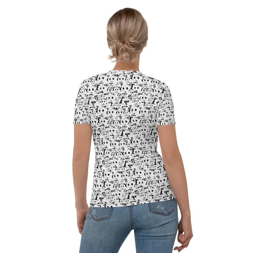 Hyperface Anti-Facial Recognition Women's T-shirt