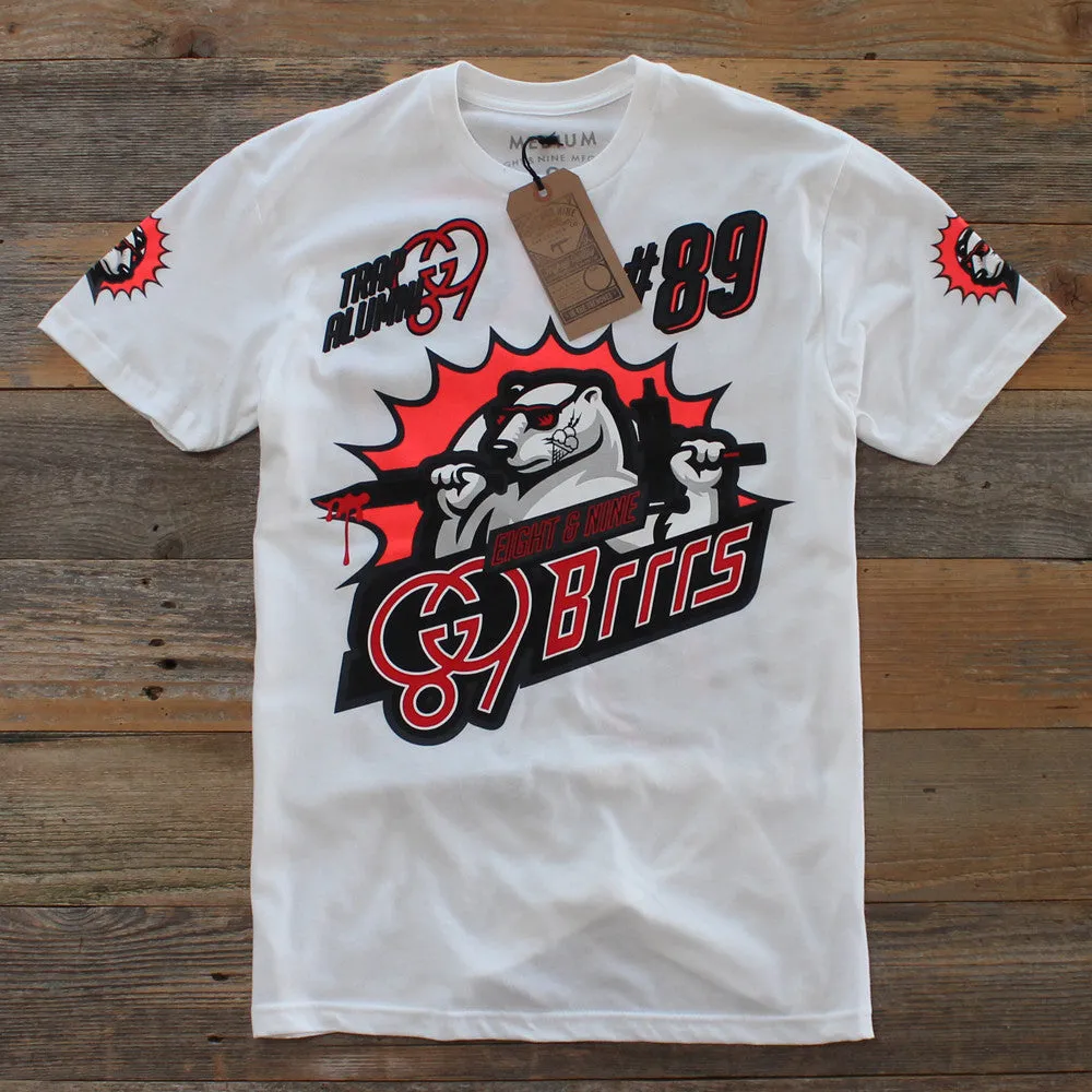 Jordan Infrared 6 Low White  Brrrs Jersey Tee