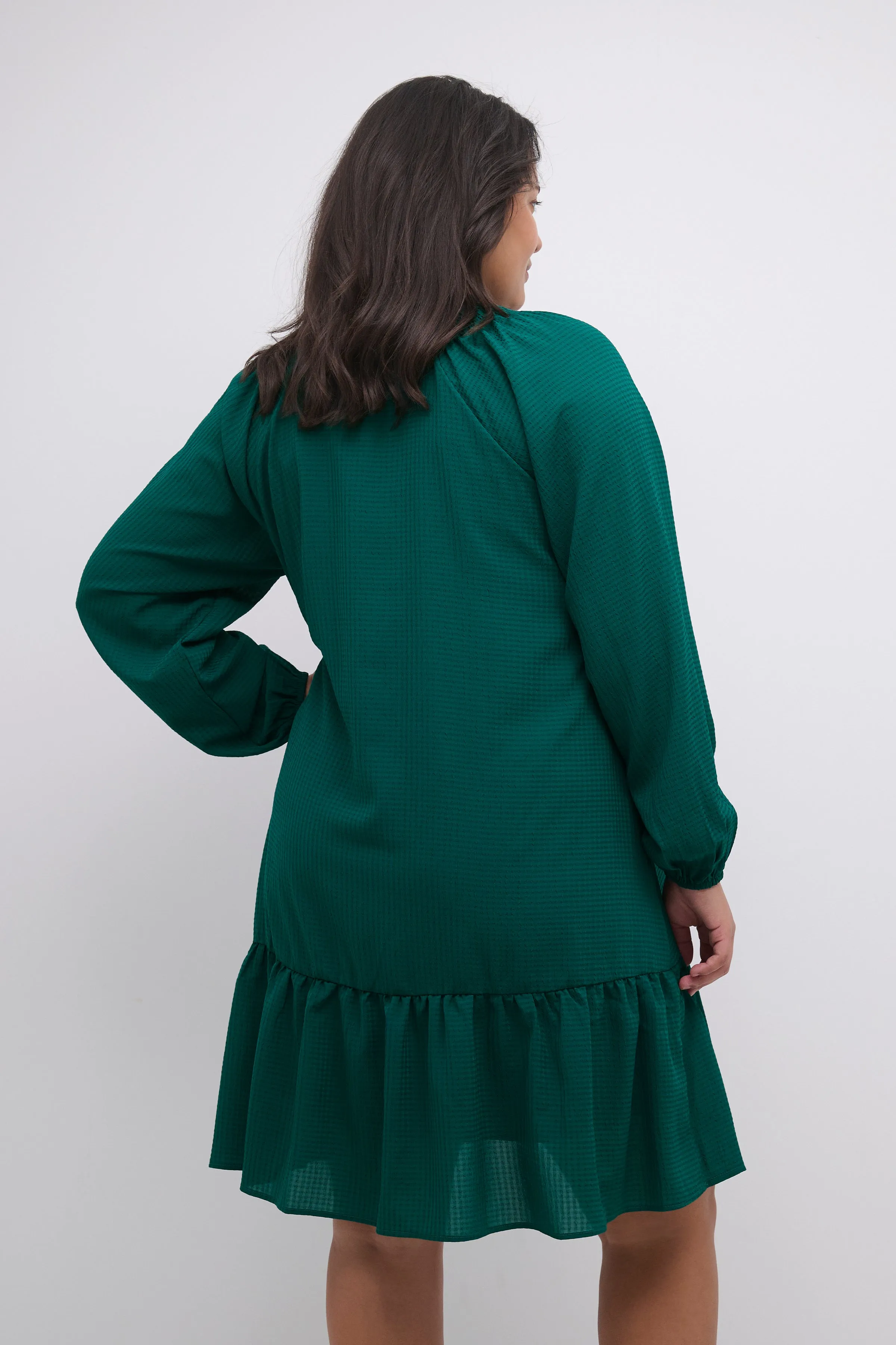 Kaffe Curve Dory Dress in Green