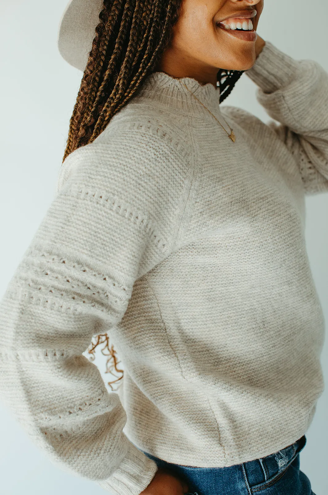 Lottie Detailed Sweater