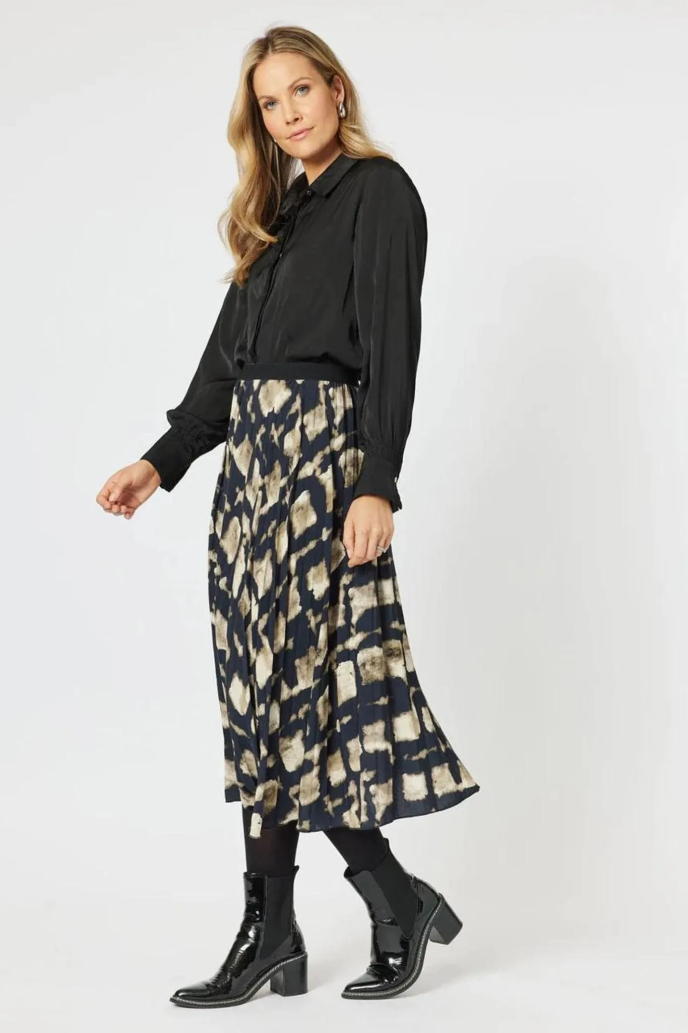 MARRAKESH PLEAT SKIRT - 44788HV