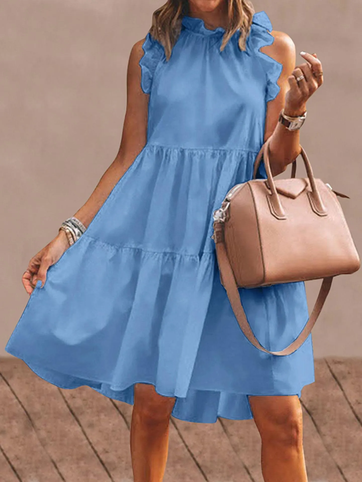 Mattie Ruffled Babydoll Dress