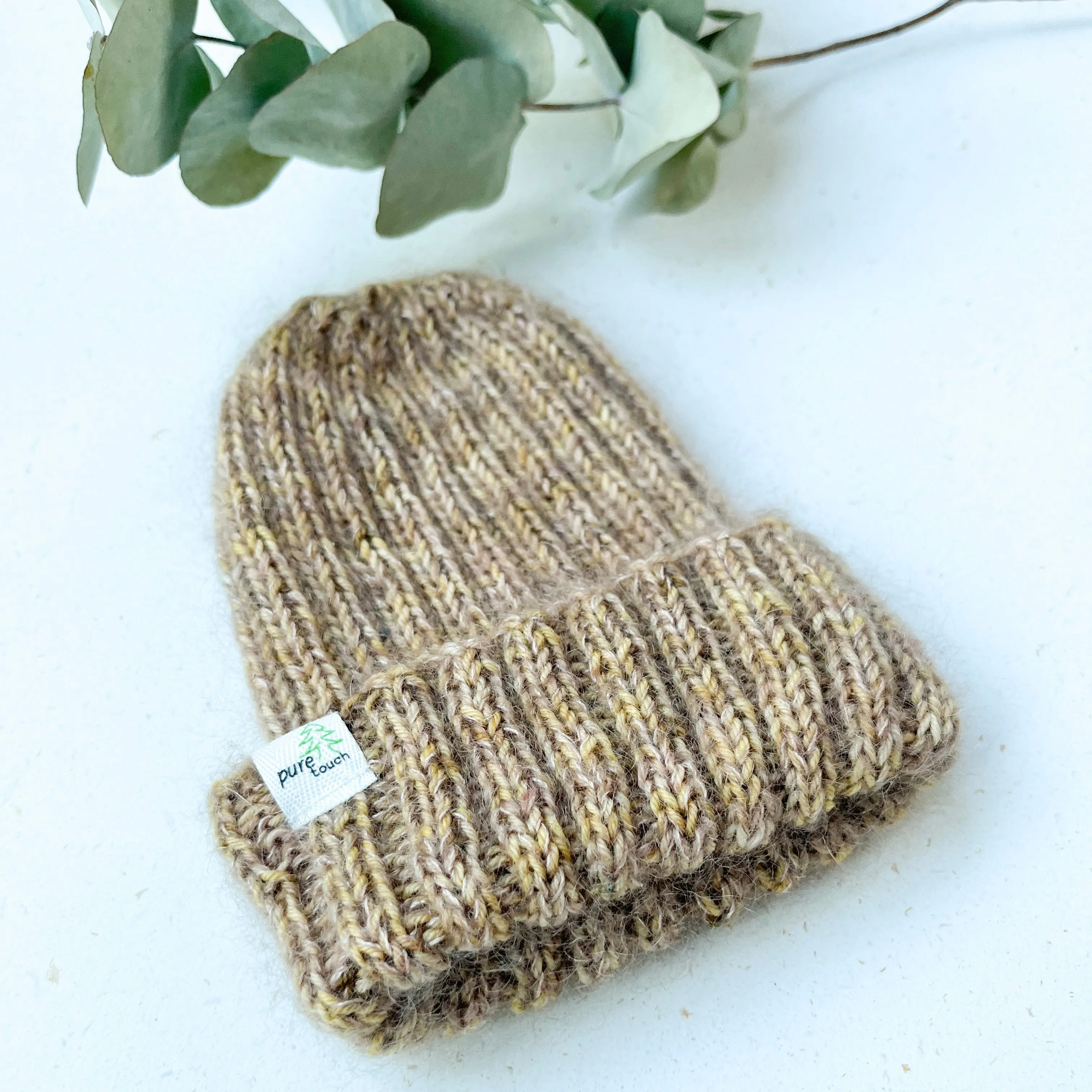 Merino Mohair Baby Beanie (0-6 months)