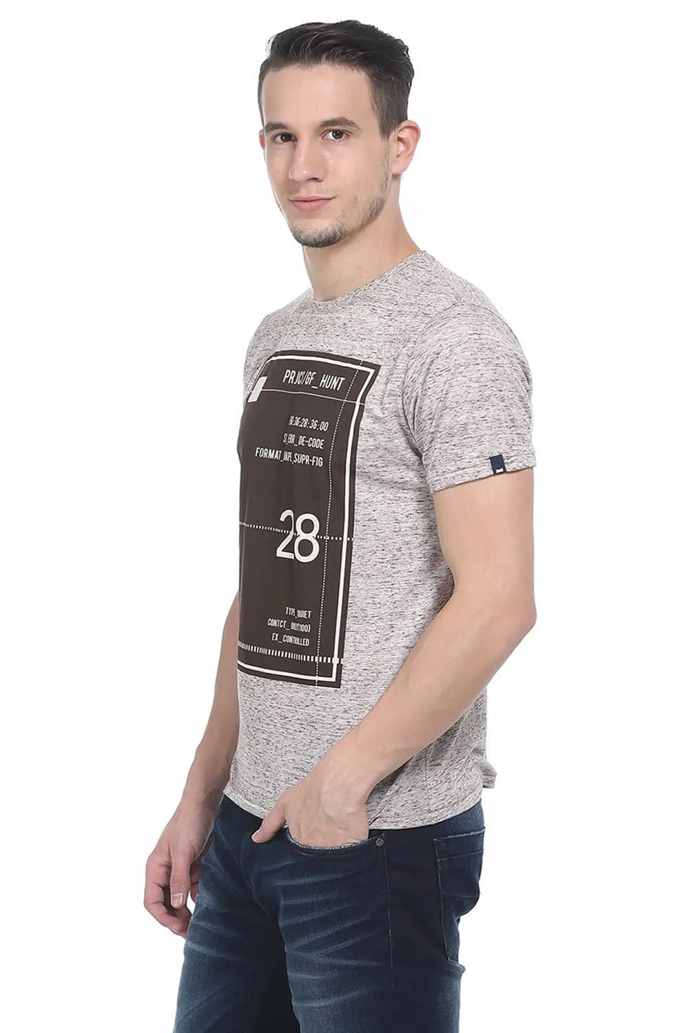 Muscle Fit Crew Neck T.shirt