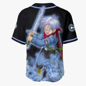 Nysekai "3D Anime Trunks Custom Fandom - Dragon Ball" Baseball Tee