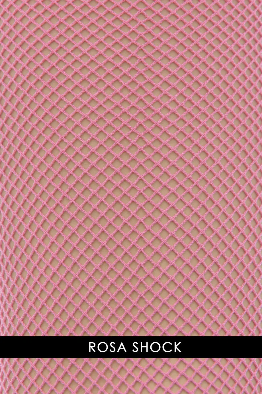 OSÉ RETINA Fishnet Tights Rosa Shock