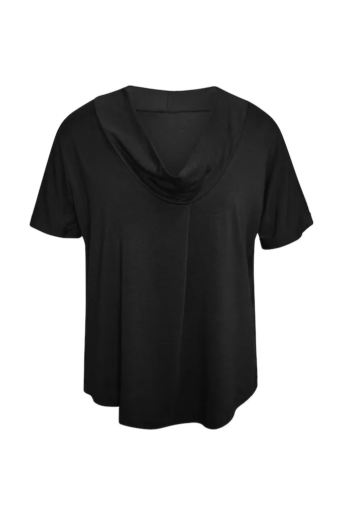 Pleated Cowl Top