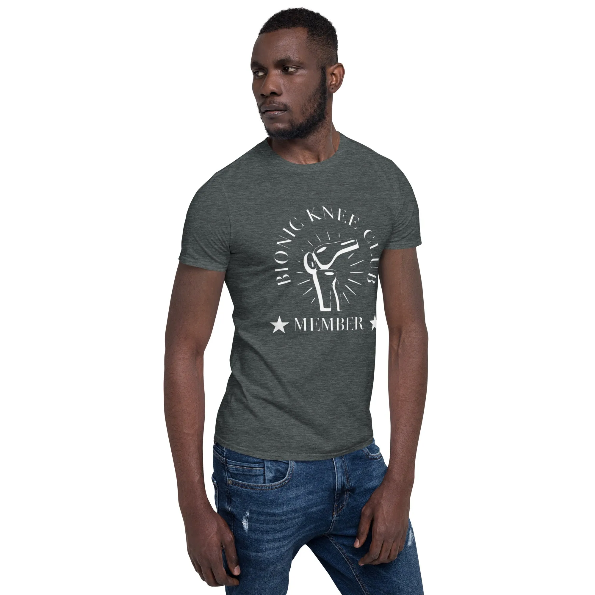 "Bionic Knee Club Member" Short-Sleeve Unisex T-Shirt