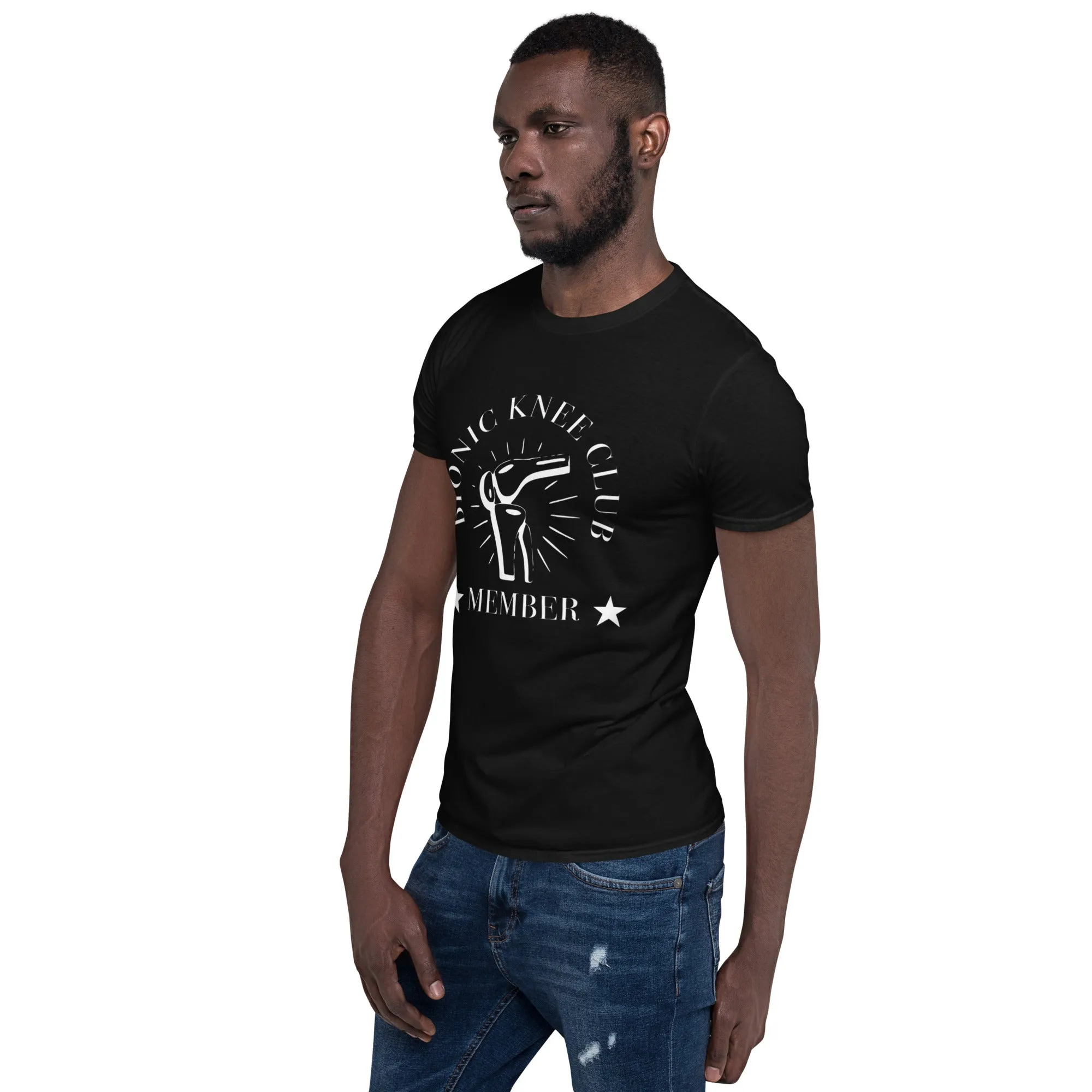 "Bionic Knee Club Member" Short-Sleeve Unisex T-Shirt