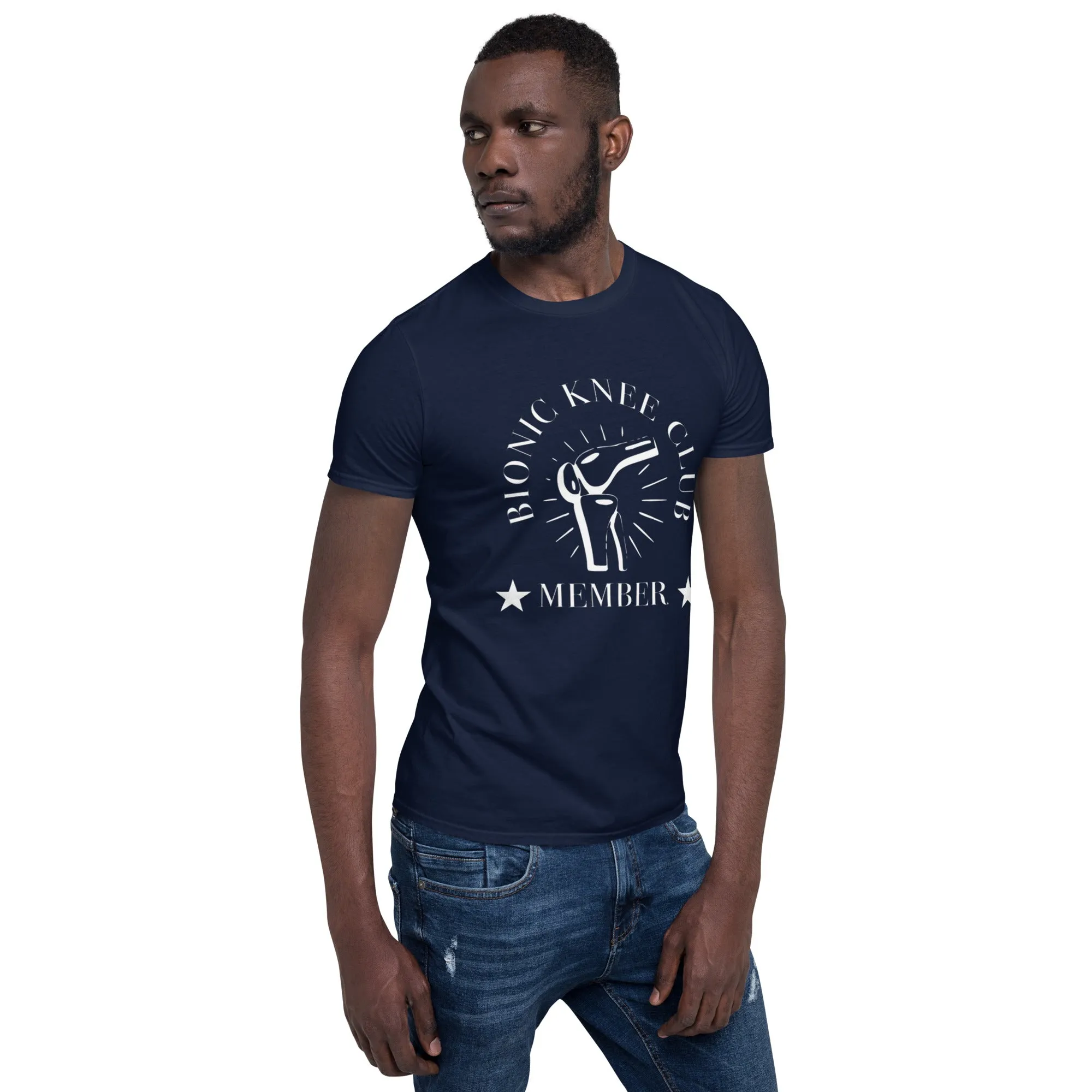 "Bionic Knee Club Member" Short-Sleeve Unisex T-Shirt