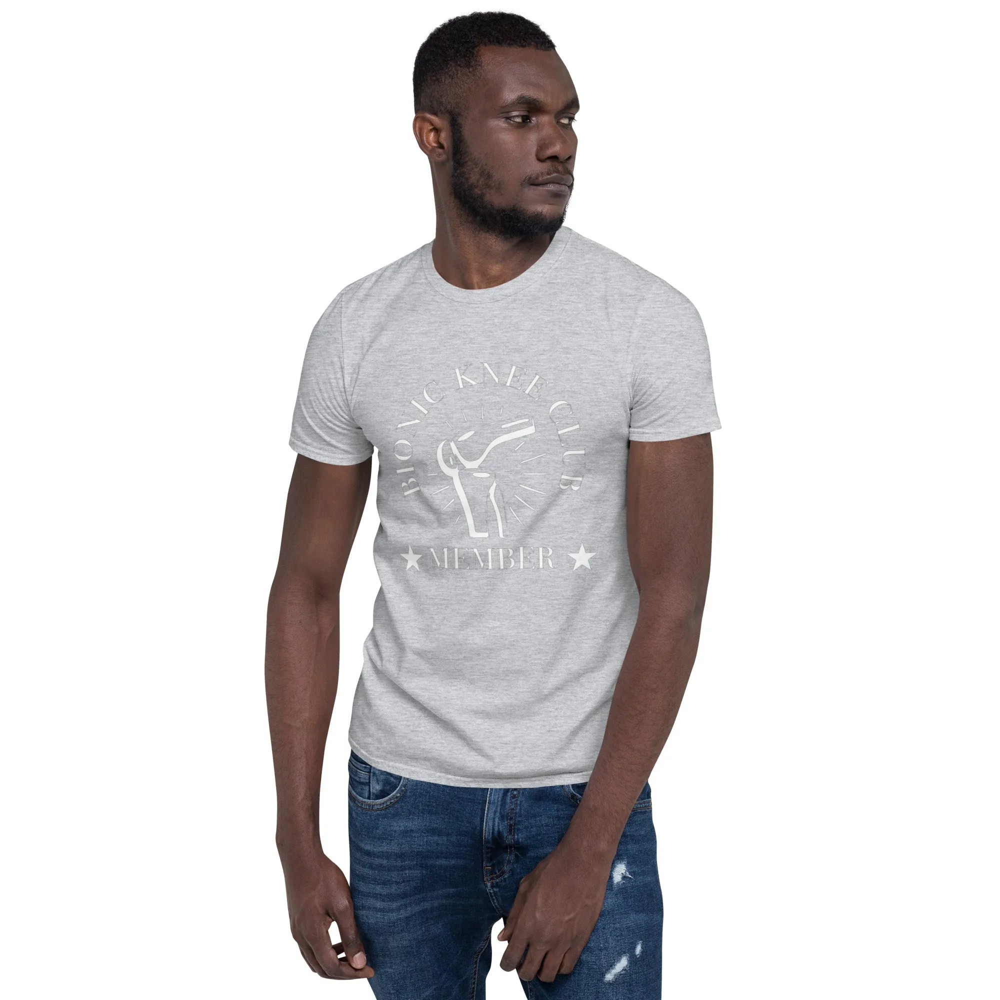 "Bionic Knee Club Member" Short-Sleeve Unisex T-Shirt