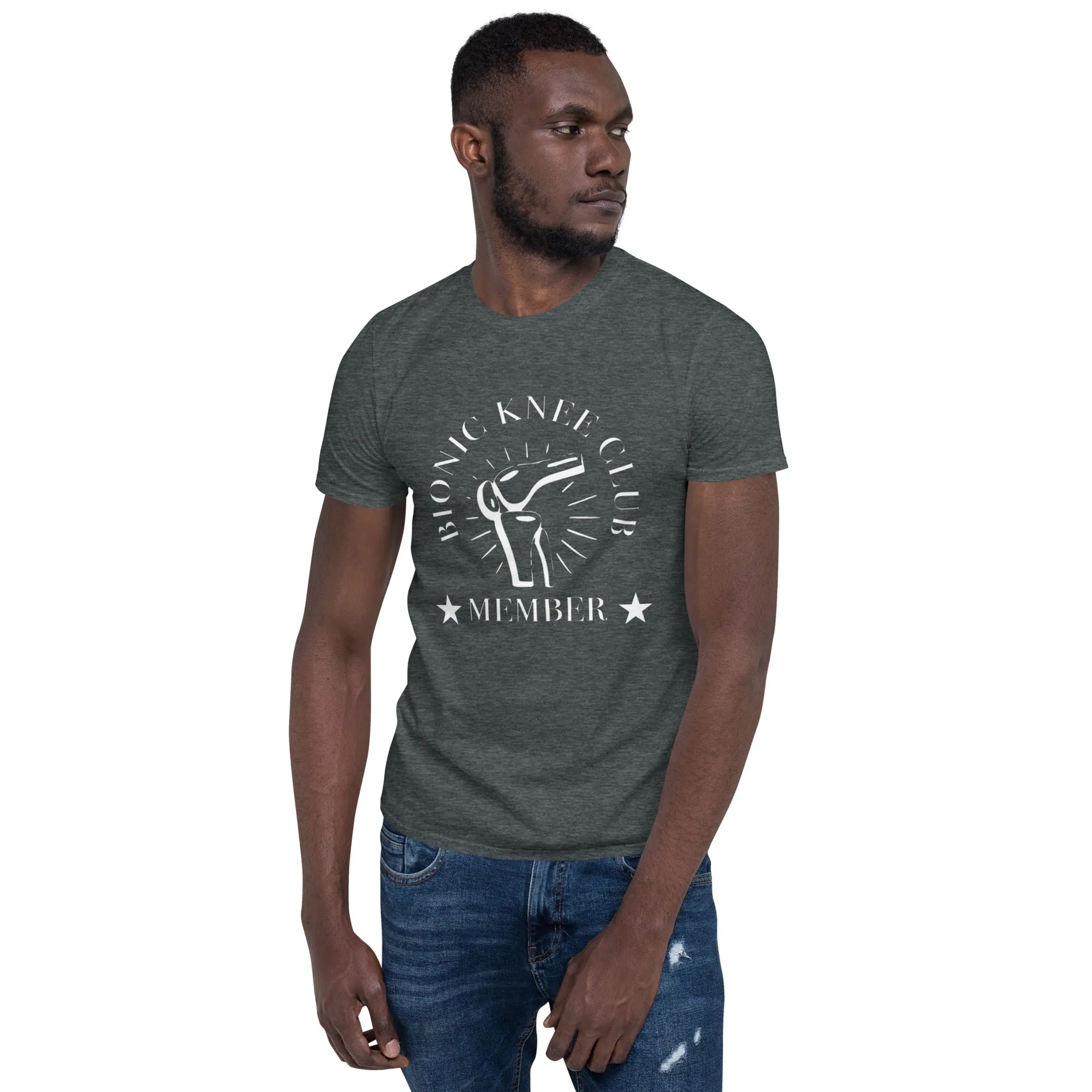 "Bionic Knee Club Member" Short-Sleeve Unisex T-Shirt