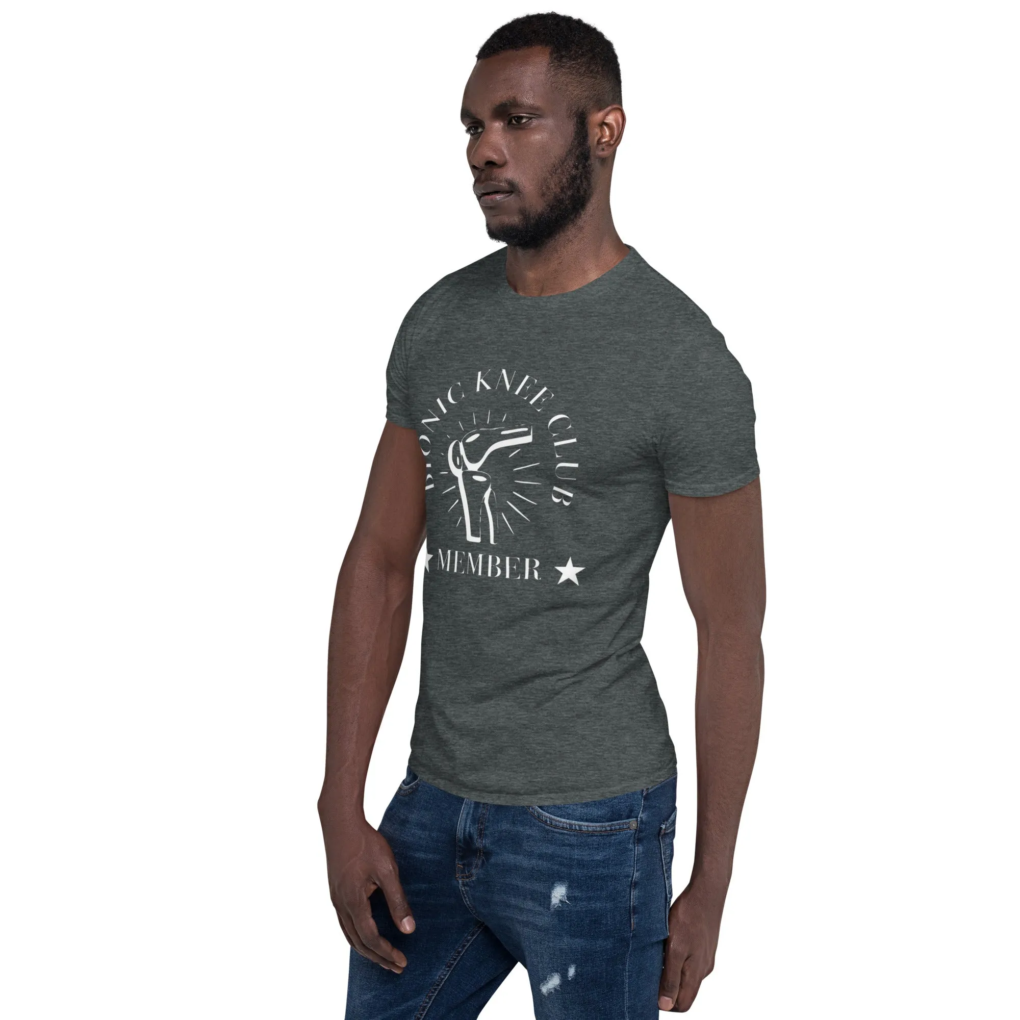 "Bionic Knee Club Member" Short-Sleeve Unisex T-Shirt