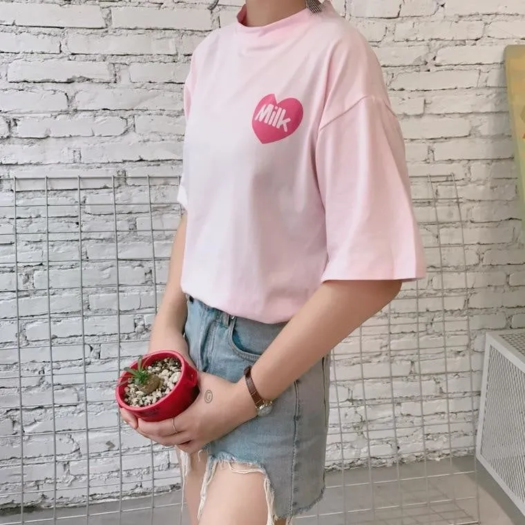 Strawberry Milk Tee