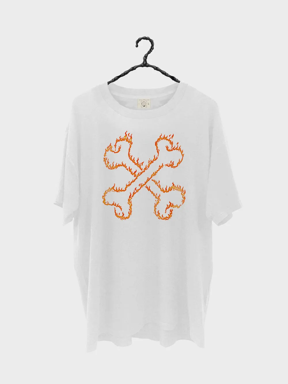 The Flame Tee - Vintage White