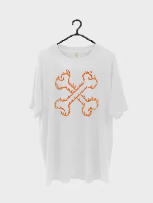 The Flame Tee - Vintage White