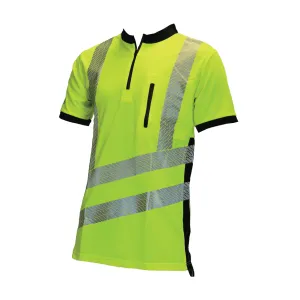 THHV2000 Short Sleeve T-Shirt Hi-Vis Yellow Treehog