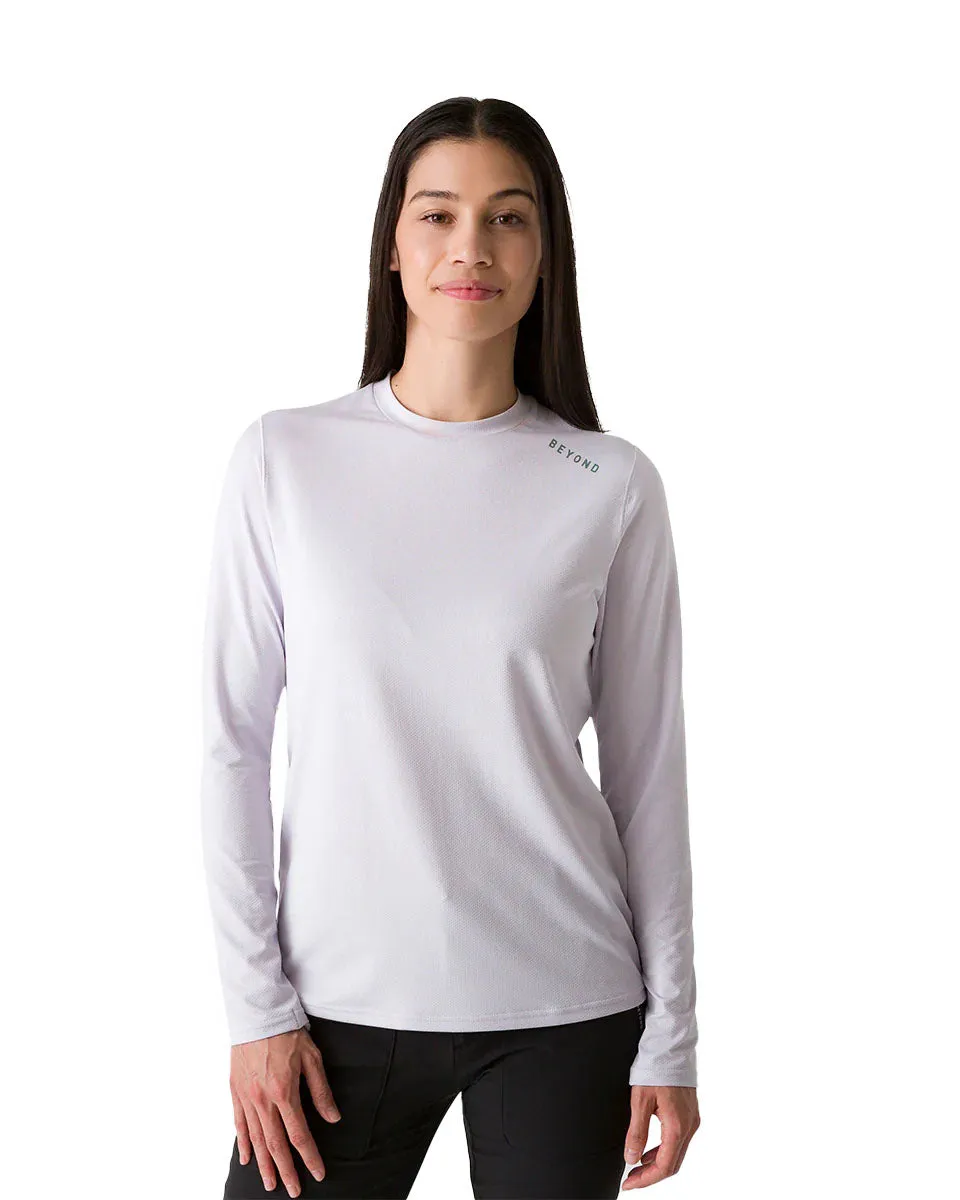 Women's Geo-T Crew L.S. Shirt